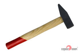Молоток 1000гр. немецкого типа с деревянной ручкой