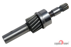 Развертка вкладышей на промежуточный вал