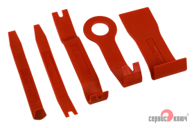 Набор приспособлений для демонтажа обшивки (5 предметов)