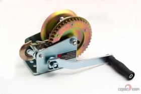 Лебедка 0,8т барабанная шестеренная 6,7м