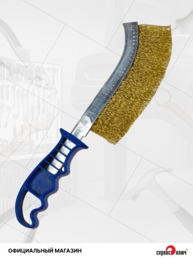 Щетка по металлу 1-рядная баллонная