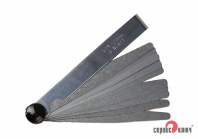 Щуп веерный 0,05-1,0мм (13 листов) в блистере