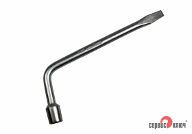 Баллонный ключ 17мм с длинной ручкой кованый 375мм