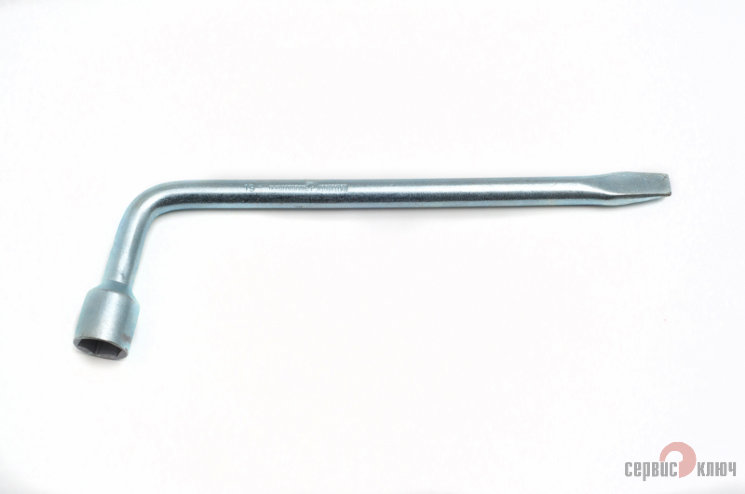 Баллонный ключ 19мм с длинной ручкой кованый 375мм