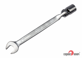 Ключ рожковый с карданной головкой 17 мм PROFFI удлиненный