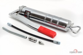 Шприц плунжерный 400 гр. PROFFI  (с фиксированным клапаном)