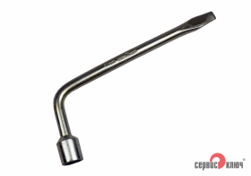 Баллонный ключ 21мм с длинной ручкой кованый 375мм