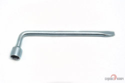 Баллонный ключ 21мм с длинной ручкой кованый 375мм