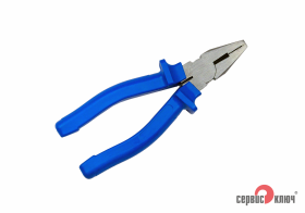 Пассатижи 160мм (с синими ручками)