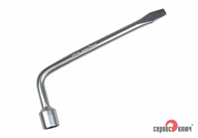 Баллонный ключ 22мм с длинной ручкой кованый 375мм