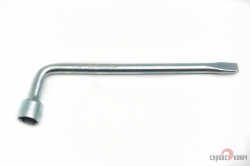 Баллонный ключ 22мм с длинной ручкой кованый 375мм