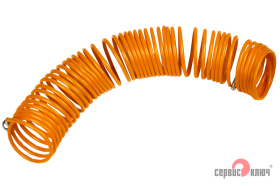 Шланг спиральный 15м с быстросъемным соединением