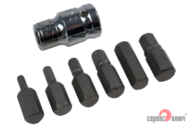 Набор бит шестигранных 7 предметов