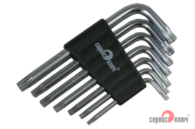 Набор Г-образных звездочек torx 7 предметов