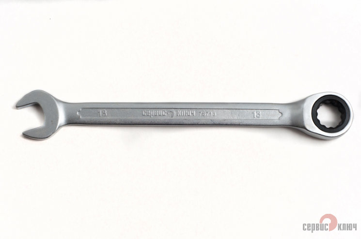 Ключ трещоточный 13мм (холодный штамп) CR-V