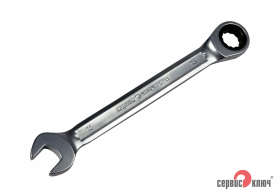 Ключ трещоточный 15мм (холодный штамп) CR-V