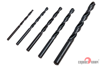 Набор свёрл по металлу (3,4,5,6,8) 5 предметов
