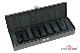 Набор головок УДАРНЫХ ГЛУБОКИХ 8 предметов