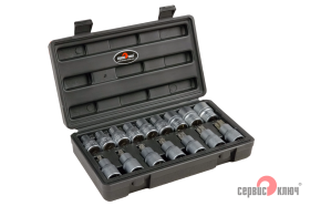 Набор звездочек-головок и насадок 16 предметов 1/2