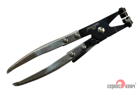 Клещи для самозажимных хомутов с фиксатором