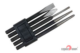 Набор бородков и зубил 5 предметов