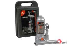 Домкрат (кейс) 4т гидравлический высота 180-350