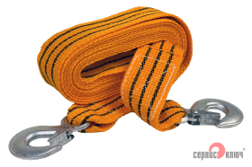 Трос ленточный 5Т эконом 2 крюка